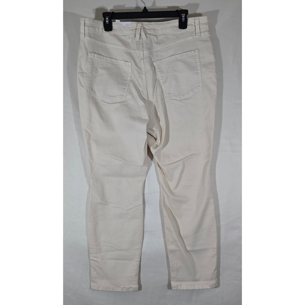 Lauren Conrad Skinny Ankle‎ Jeans Lt Beige Size 16 - Picture 4 of 10